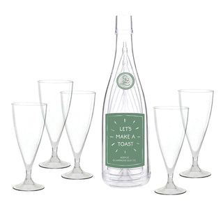 Santa Barbara Design Studio Bottle, 6 Ounces, Let's Toast