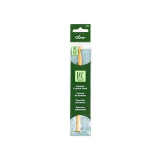 Clover Crochet Hook, 6.5 mm, Brown