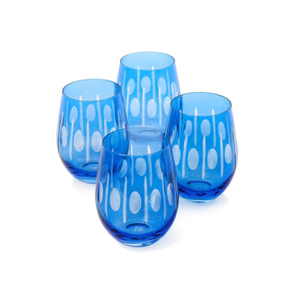 Two's Company Figurine, 4 1/2" H x 3 1/2" Dia, Blue