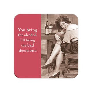 Shannon Martin Design Drink Coaster, 3.75", Multicolor
