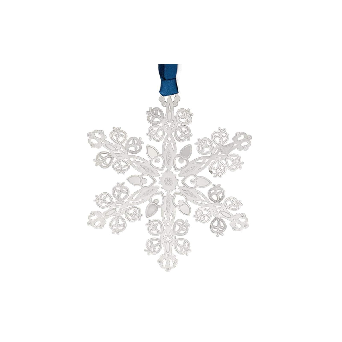 Beacon Design Hanging Ornament, 2.9 x 3.48 x 0.25 inches, Rhodium Silver, Gold