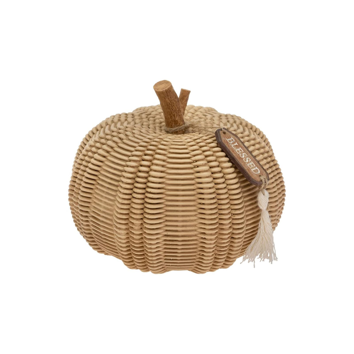 Boston International Figurine, Large, Wicker Textured