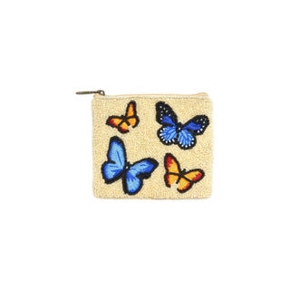 Bamboo Trading Coin Purse Pouch, Multicolor