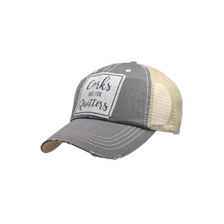 VINTAGE LIFE Hat, Light Brown, Trucker Hat