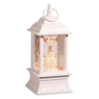 Raz Imports Electric Lantern, Small Town Home & Decor, White