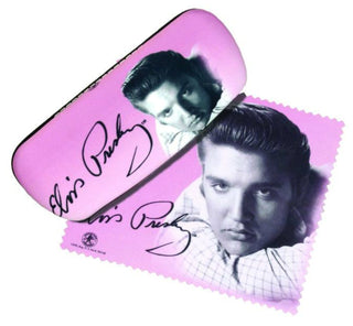 Spoontiques Elvis Presley Eyeglass Glasses Case & Lens Cloth