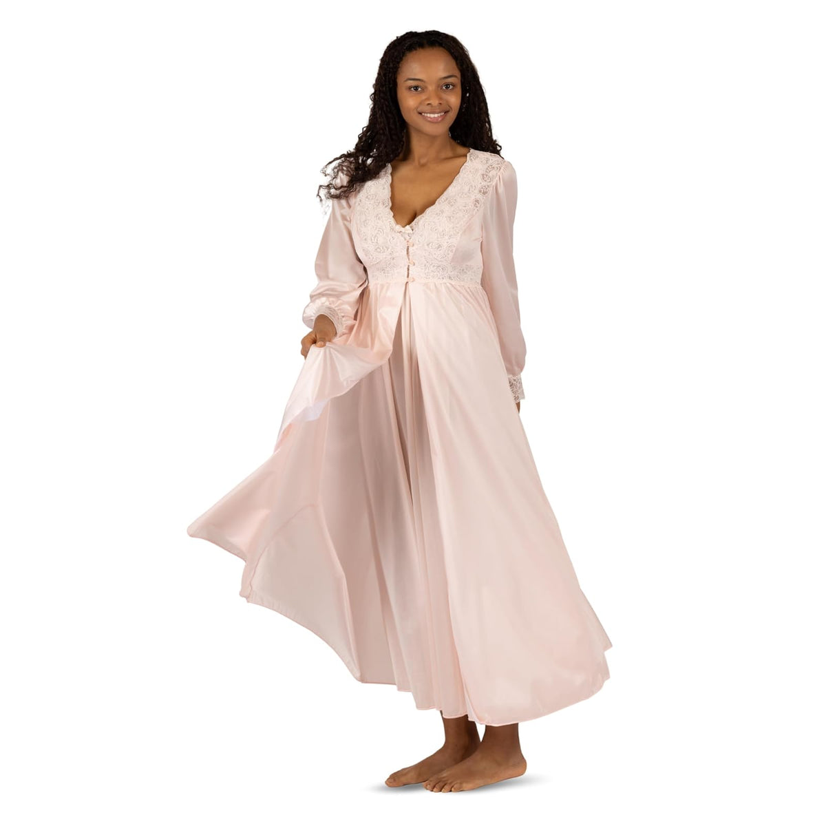 Shadowline Robe, Small, Blush
