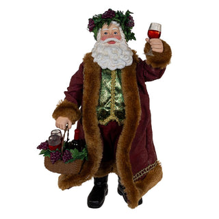 Kurt S. Adler Figurine, 10.5 Inch, Red