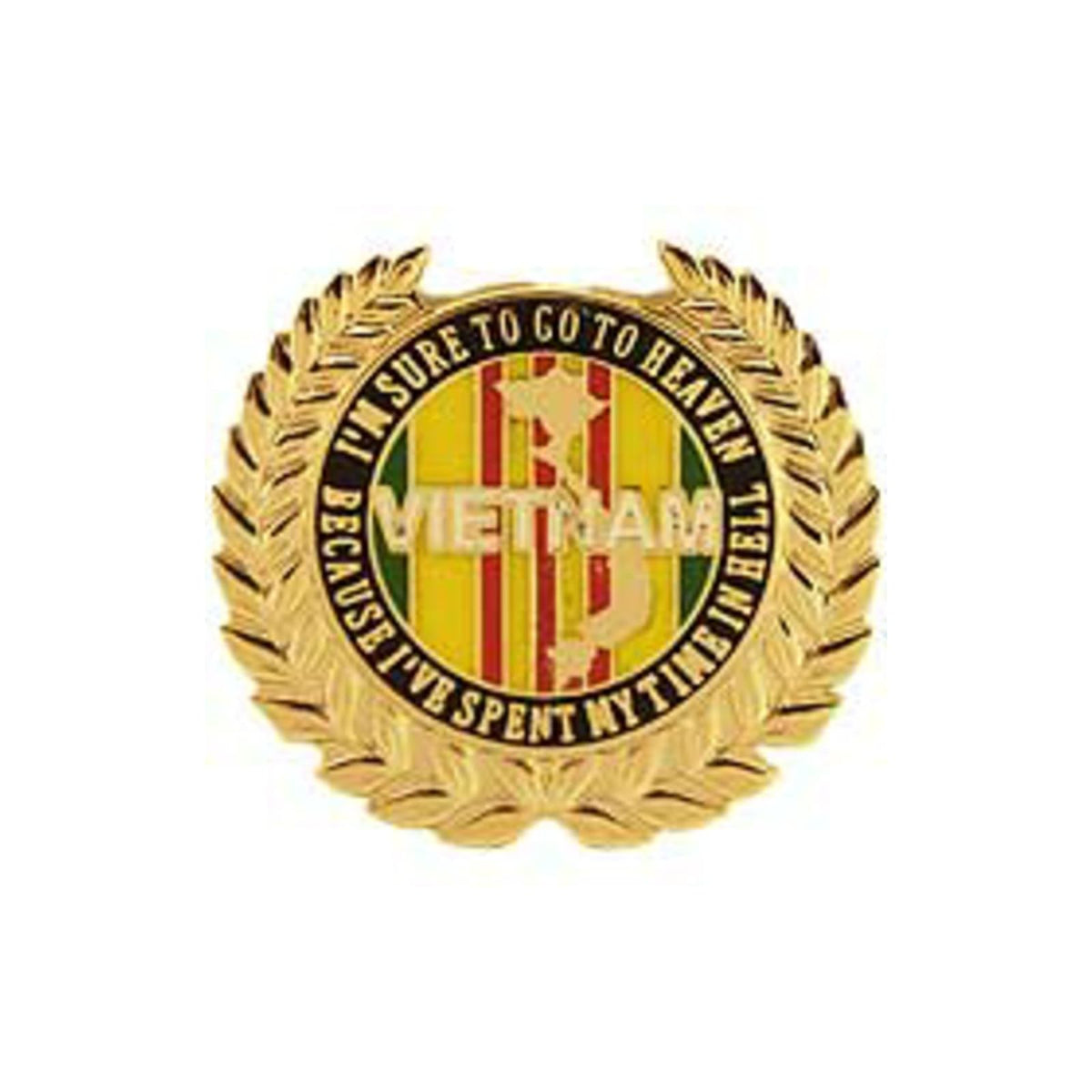 Eagle Emblems, Inc. Apparel Pin, Golden, Military