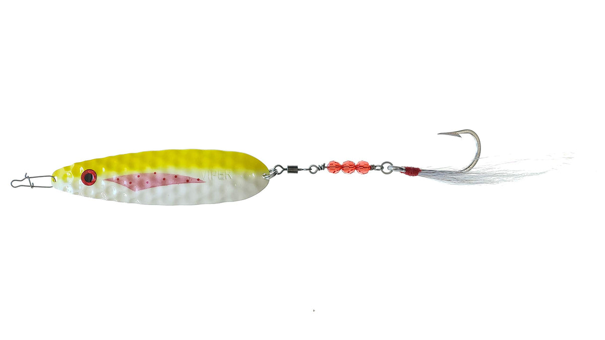 Thundermist Lure Company Fishing Hook, SU40, Bleeding pearl/Chart