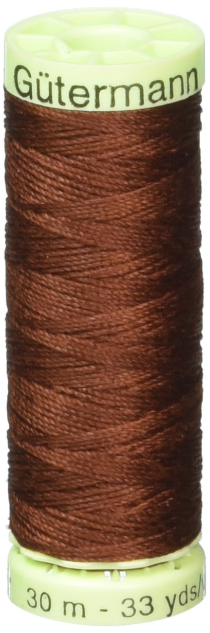 Gütermann Yarn, 33 yards, Brown