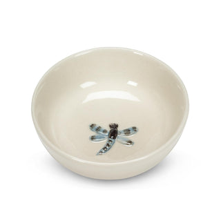 Abbott Collection Dishware Bowl, Mini Bowl (3"D), Ivory/Blue