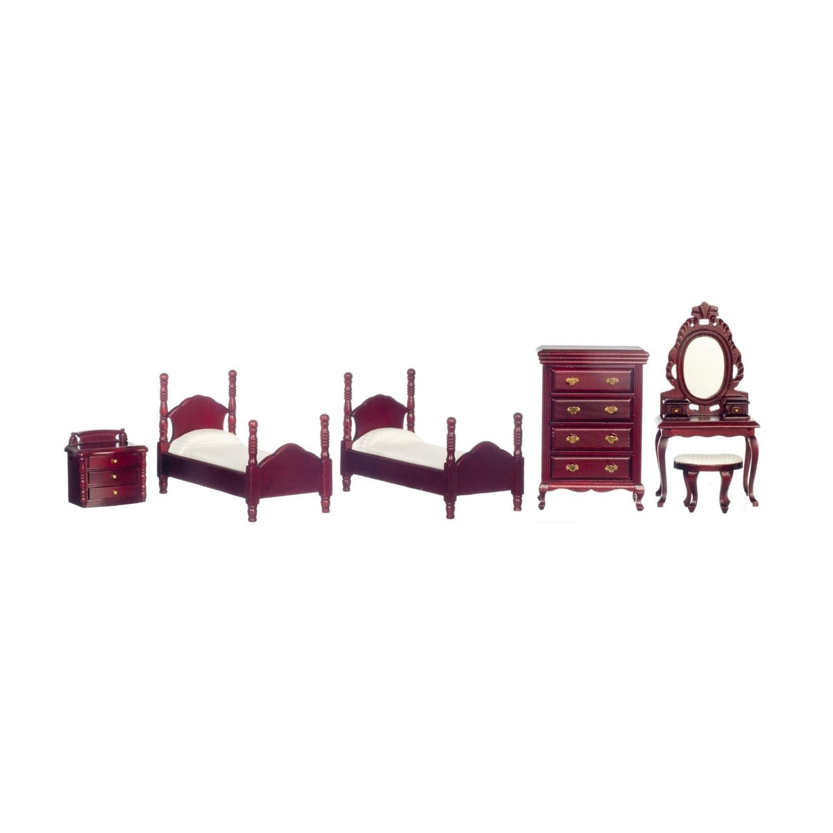 Melody Jane Dolls Houses Miniature Toy Furnishing, Small, Brown