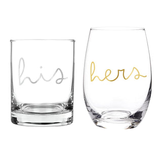 Santa Barbara Design Studio Drinking Cup, 2-Piece, His/Hers