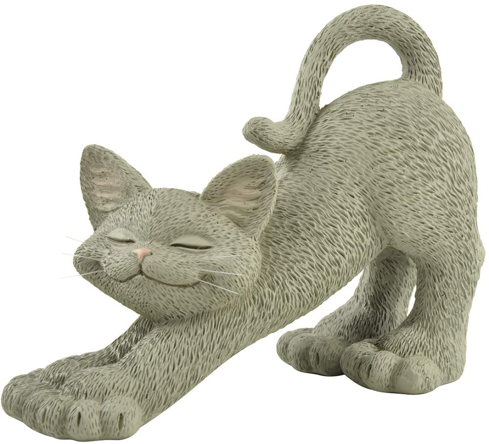 JFSM INC. Figurine, 4.5" x 5.5" x 2.75", Gray