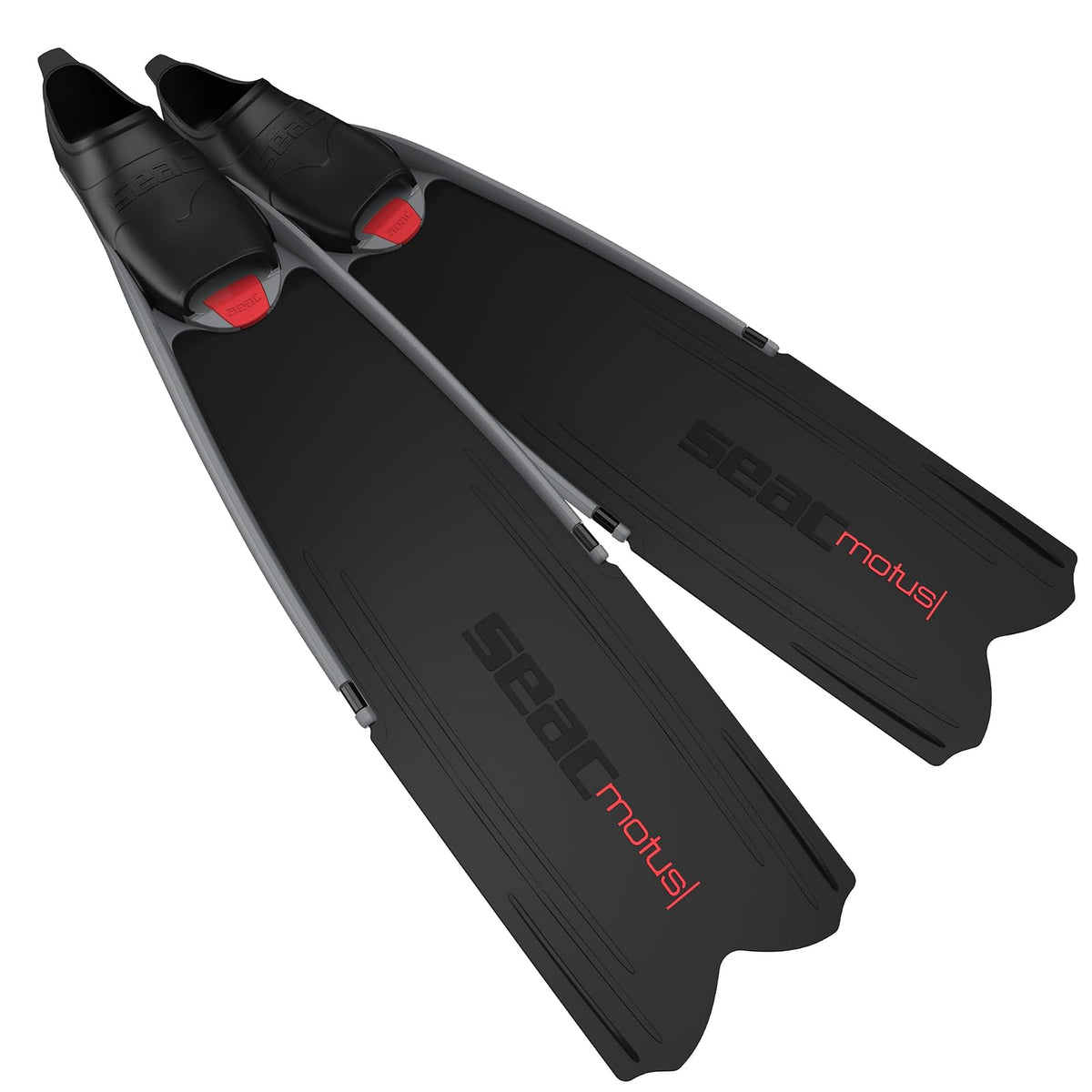 SEAC Swim Fin, US 10/11, Black