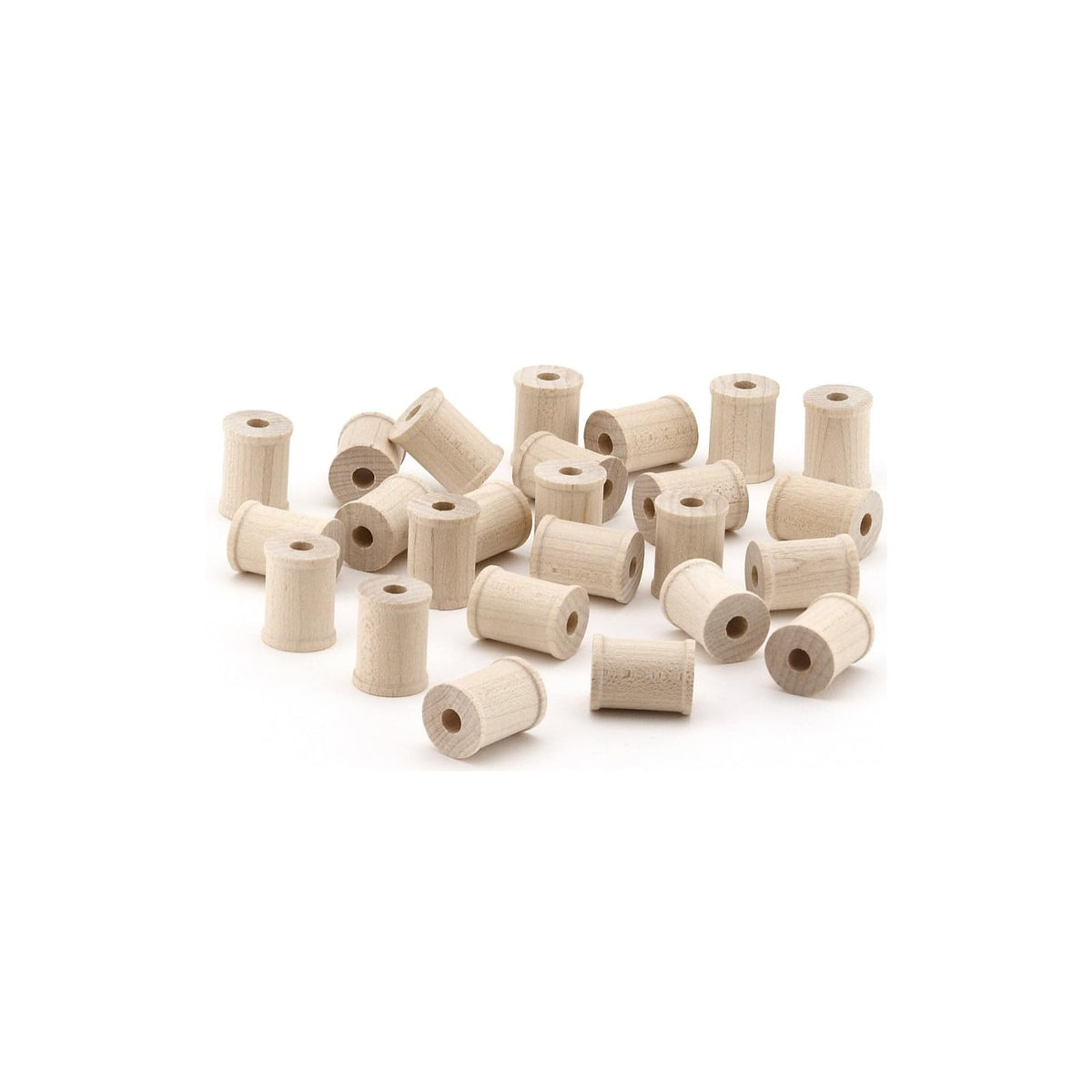 Hygloss Craft Wood, 1-Inch, 18 Pc.