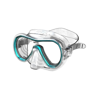 SEAC Dive Mask, regular fit, transparent/aquamarine