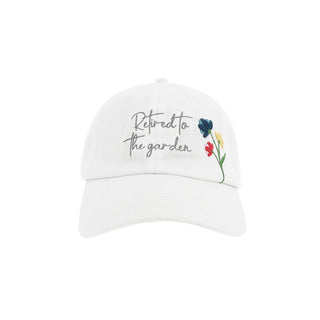 Pavilion Gift Company Hat, White, Multicolored, Modern