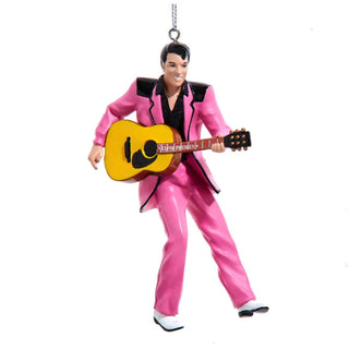 Kurt S. Adler Hanging Ornament, 4.5" x 2.8" x 2", Pink