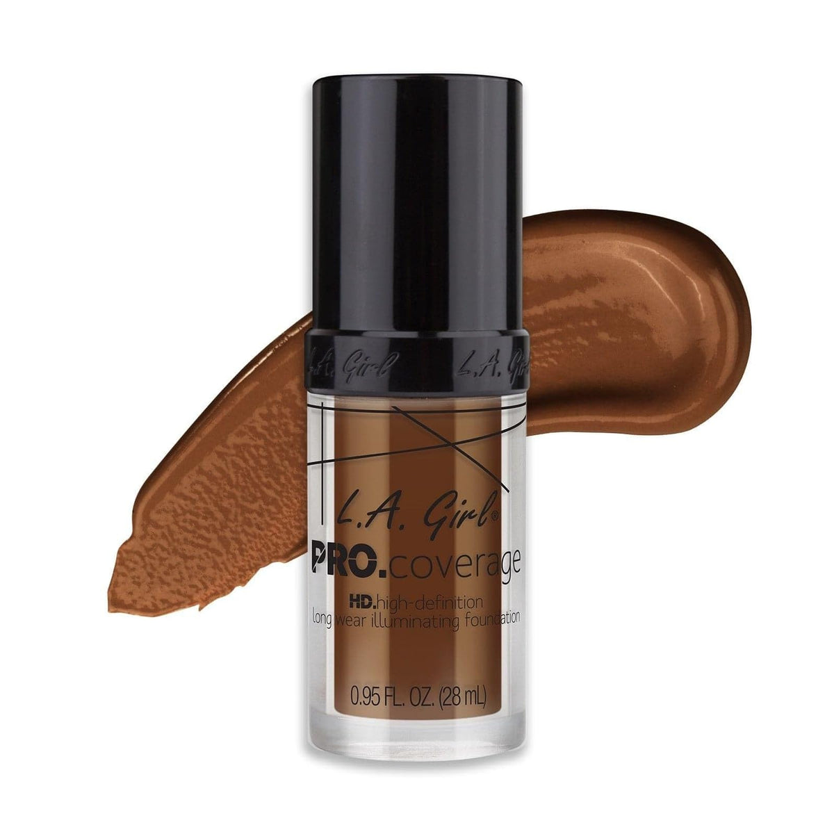L.A. Girl Skin Foundation Concealer, 0.95 Fl Oz (Pack of 1), Rich Cocoa