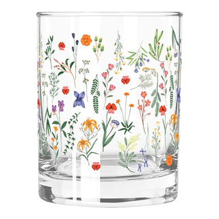 Slant Collections Drinking Cup, 12 Ounces, Boho Flowers