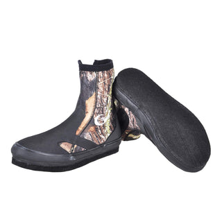 yonsub Neoprene 5mm Scuba Snorkeling Dive Boots Anti-Slip Rubber Sole Keep Warm Water Sports Shoes (Camouflage Steel Nail Shoe on Reef, 11)