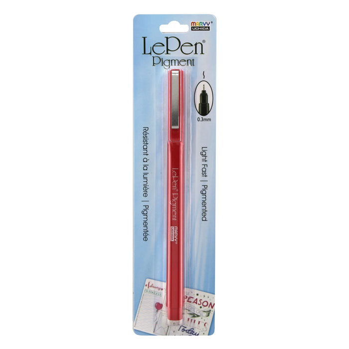 Marvy Uchida Writing Instrument, 1 Count (Pack of 1), Red
