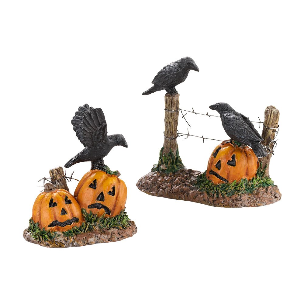 Department 56 Sculpture, 1.75 x 3.25 x 3.5", Black,orange