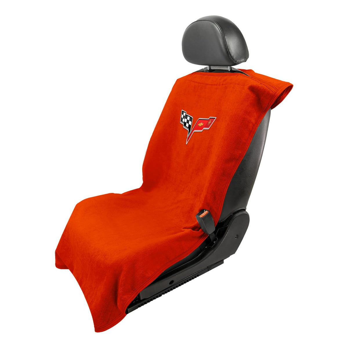 Seat Armour Vehicle Seat Cover, C8 Corvette specific, Red