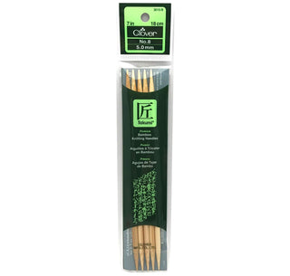 Clover Takumi 7-Inch Double Point, Size 8
