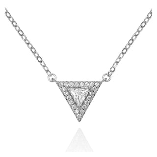 namana Necklace, 16 inches, Silver