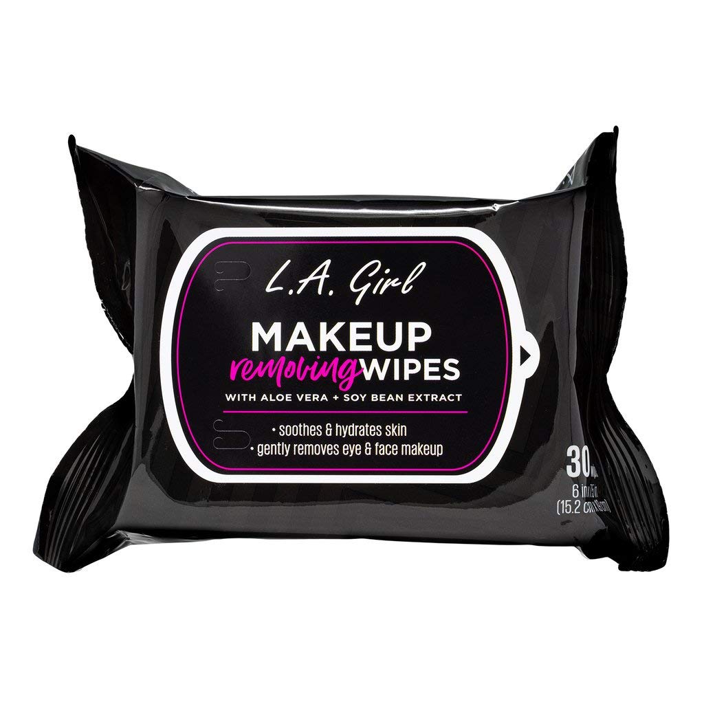 L.A. Girl LA Girl, Makeup Removing Wipes, 30 Count