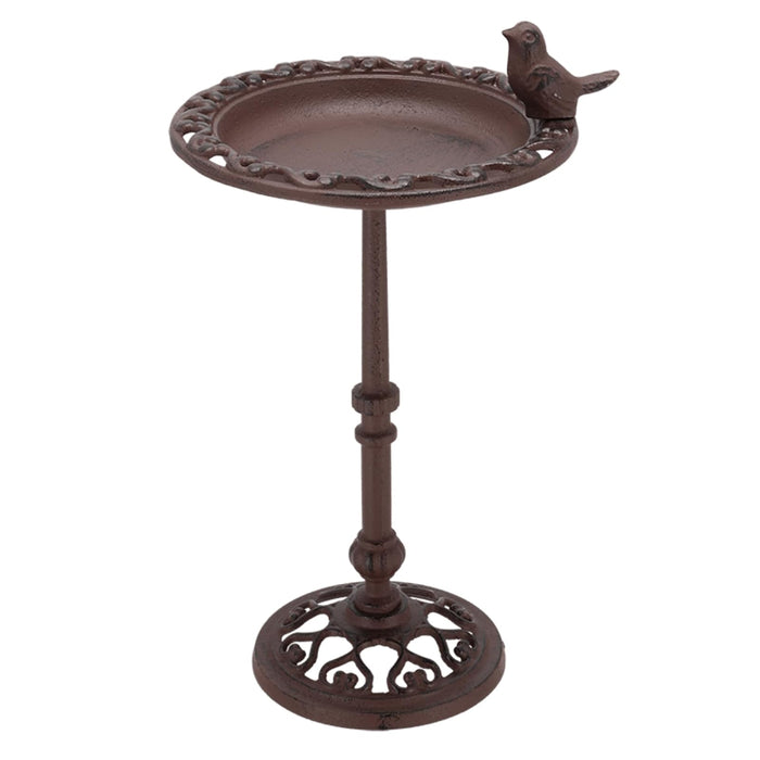 Esschert Design USA FB165 Cast Iron Standing Bird Bath