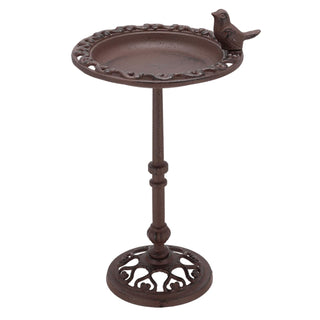 Esschert Design USA FB165 Cast Iron Standing Bird Bath