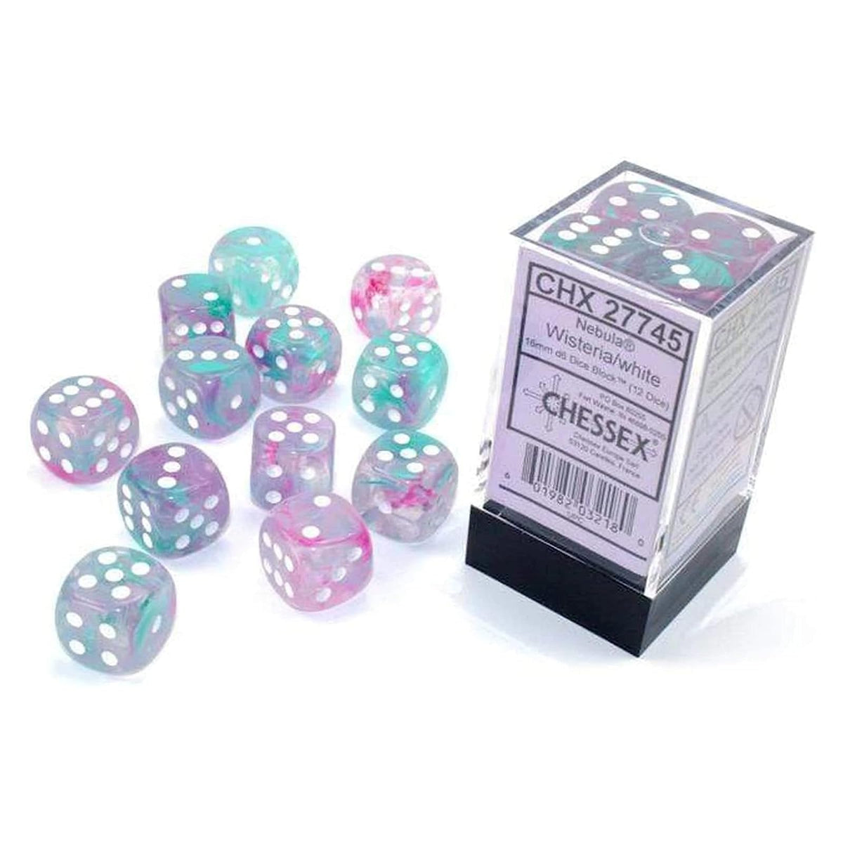 Chessex Game Dice, 16mm, Various