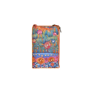 Bamboo Trading Handbag, Small, Orange