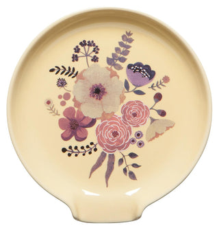 Now Designs Adeline Stoneware Spoon Rest, 5.25 x 5.5 in