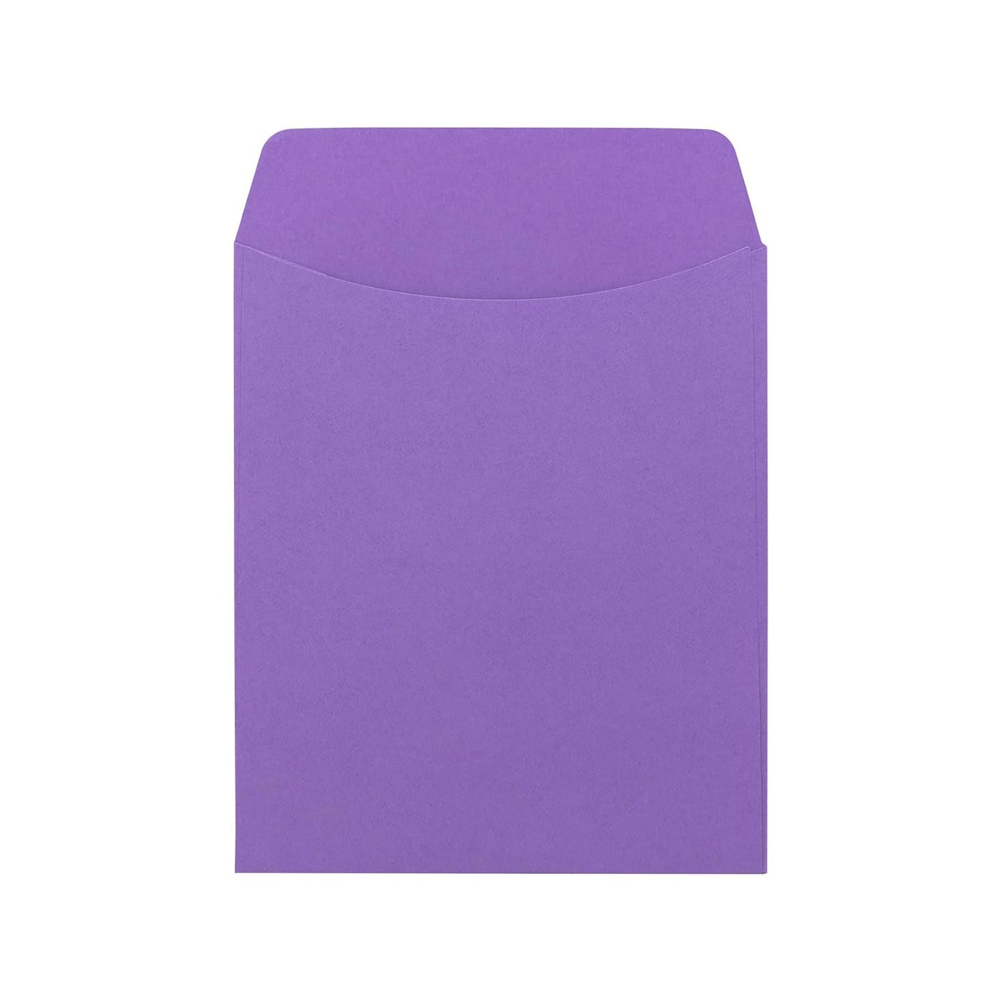 Hygloss Products Library Card Pockets - Perfect for Classroom, Arts & Crafts & Much More - Non-Adhesive - 3.5” x 5” - Violet - Pack of 30 Pockets (15630)