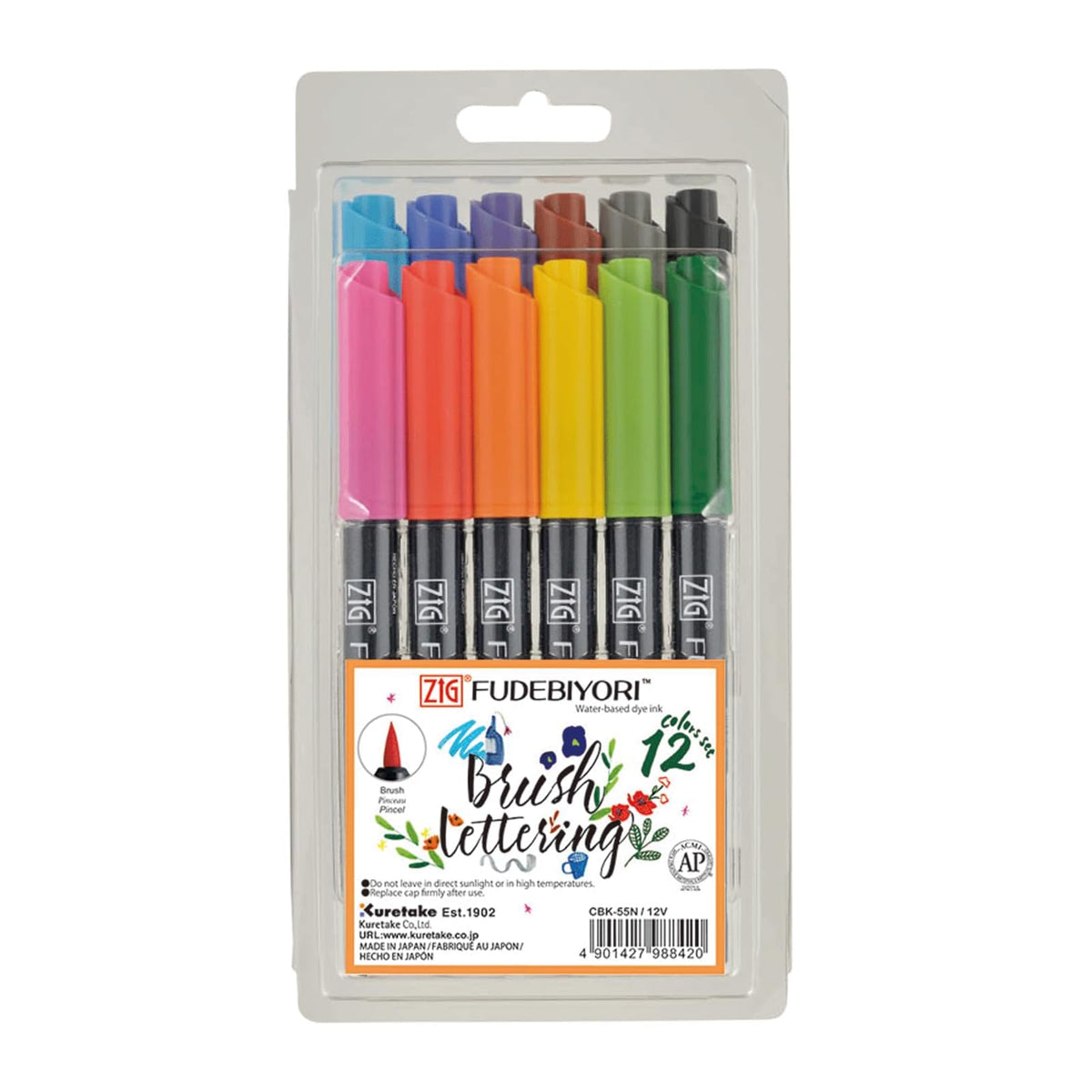 Zig Marking Pen, 1 Count (Pack of 1), Assorted