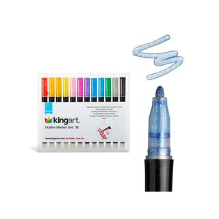 KINGART Marking Pen, 1 Count (Pack of 1), Multi