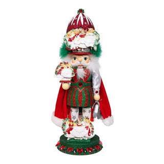 Hollywood Nutcrackers Figurine, 18", Red & Green