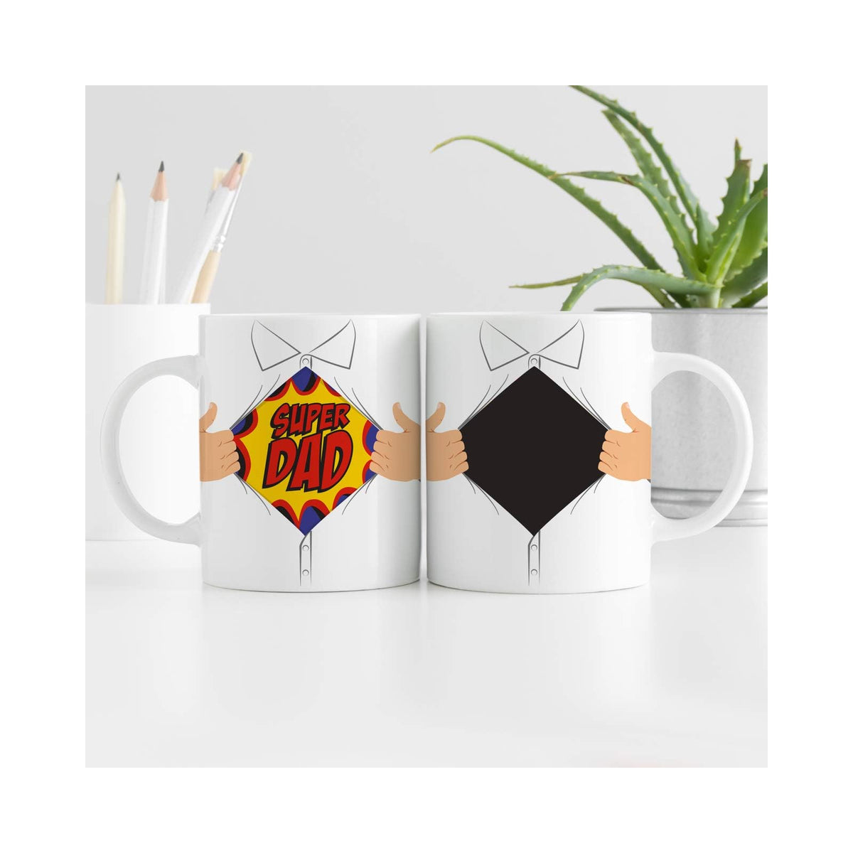 Gift Republic Drinking Cup, 11 Ounces, White