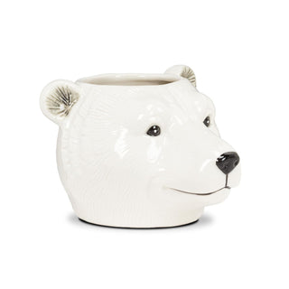 Abbott Collection Planter, Medium Planter (3.5"H), White