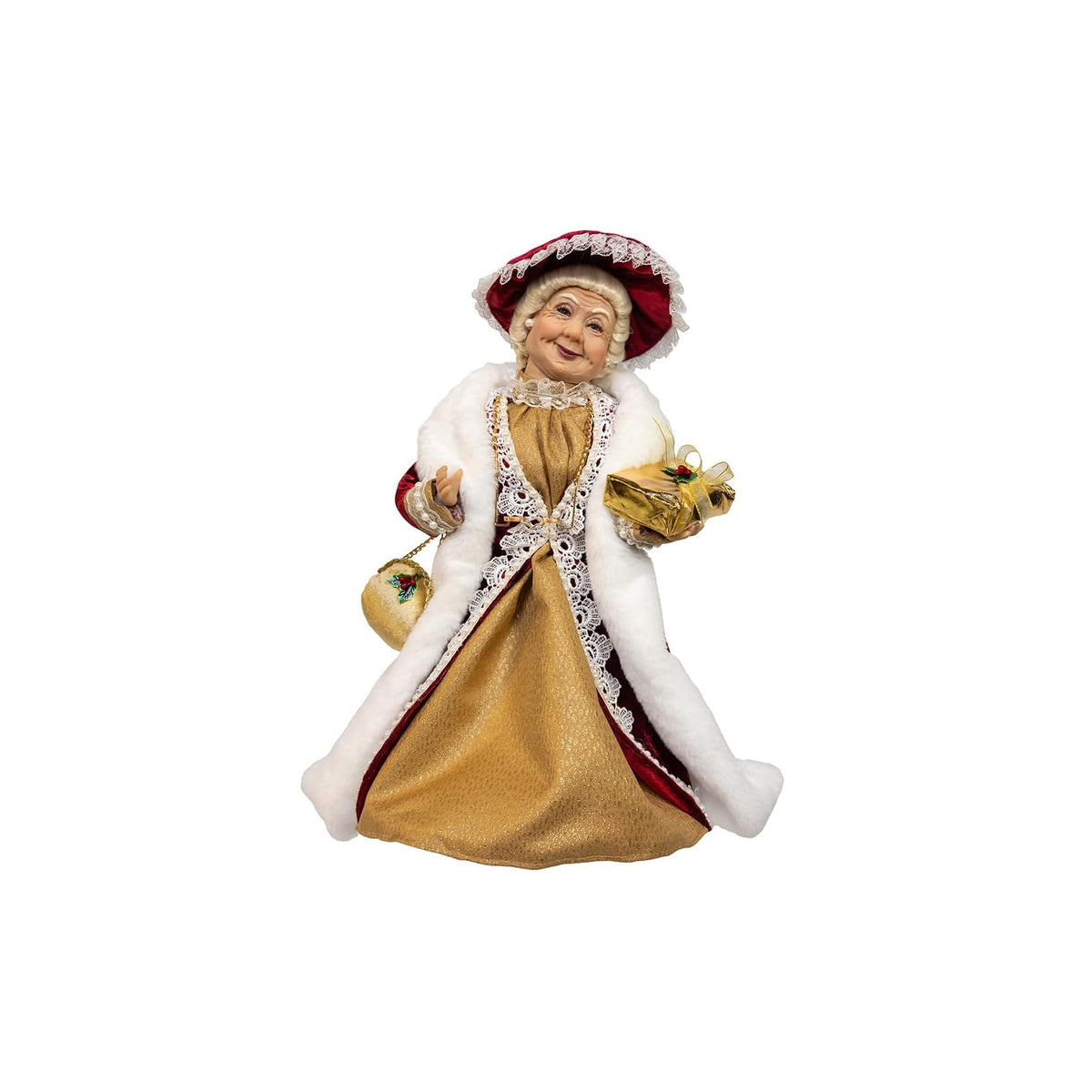 Kurt S. Adler Figurine, 17", Red & Gold