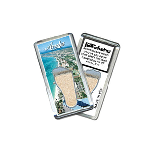 FootWhere Decorative Magnet, Small, Aru201 - Seashore