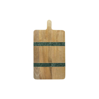 Foreside Home and Garden Cutting Board, 19.5"L x 10.5"W, Brown
