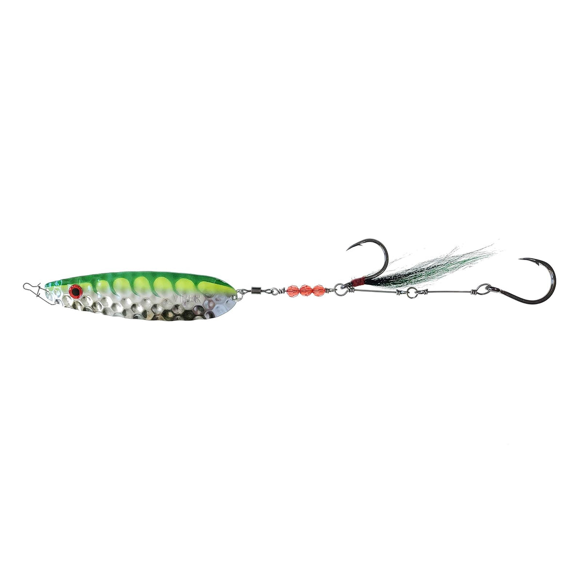 Viper Spoon Fishing Hook, Green Mackerel