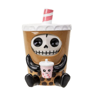 Furrybones Figurine, 2.12" X 2.12" X 3.12", Tan
