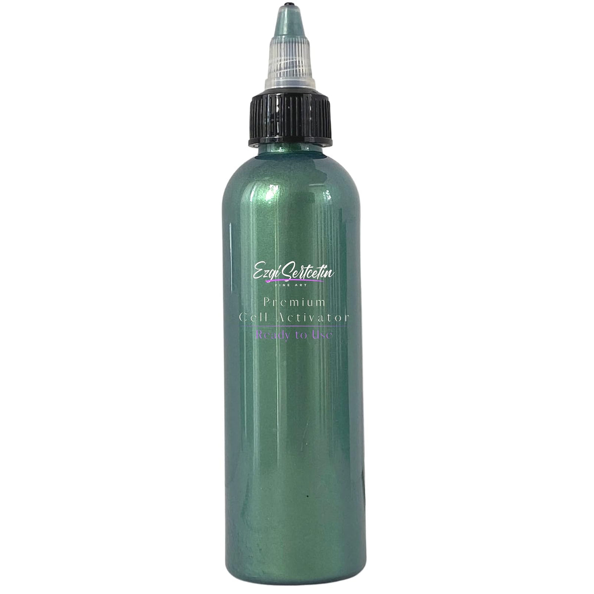 Ezgi Sertcetin Paint, 4 Fl Oz (Pack of 1), Metallic Estráda Green